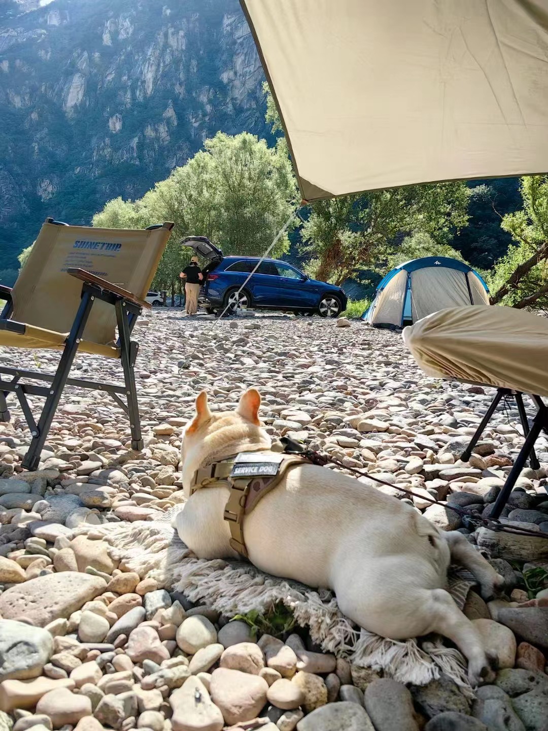 北京懷柔白河灣。受訪者供圖