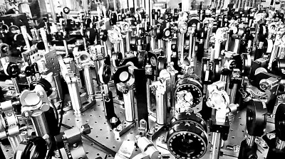 量子計(jì)算原型機(jī)“九章三號”實(shí)驗(yàn)裝置示意圖（部分）。圖片由中國科學(xué)技術(shù)大學(xué)提供